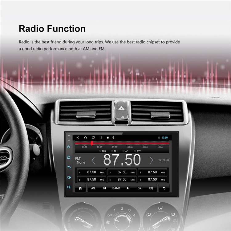 SP-AT2018 Android 8.1 Lecteur Multimédia De Navigation GPS Voiture Intelligente 7 Pouces-15