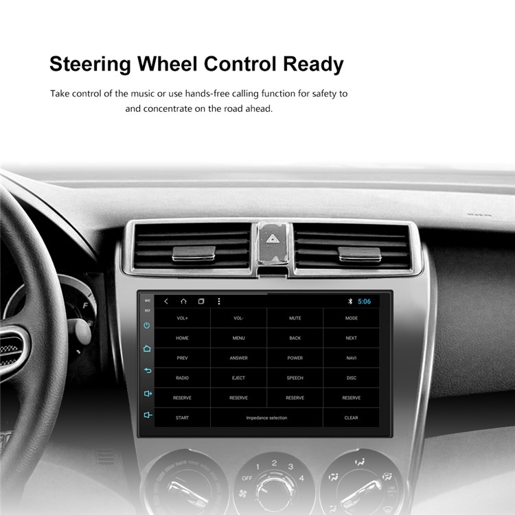 SP-AT2018 Android 8.1 Lecteur Multimédia De Navigation GPS Voiture Intelligente 7 Pouces-20