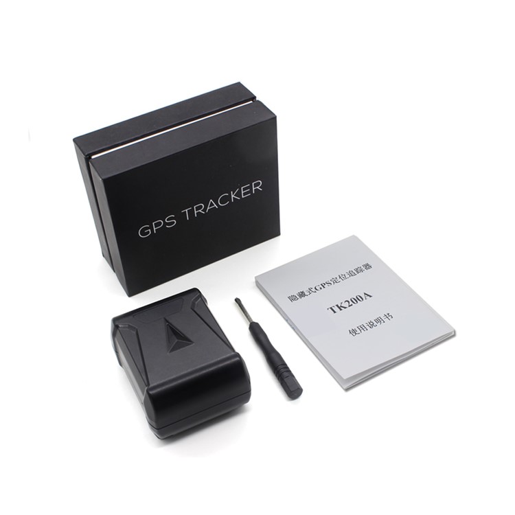 TK200A Mini Car GPS Tracking Device GSM / GPRS /GPS Tracker with 3 Years Long Standby Time - Black-8
