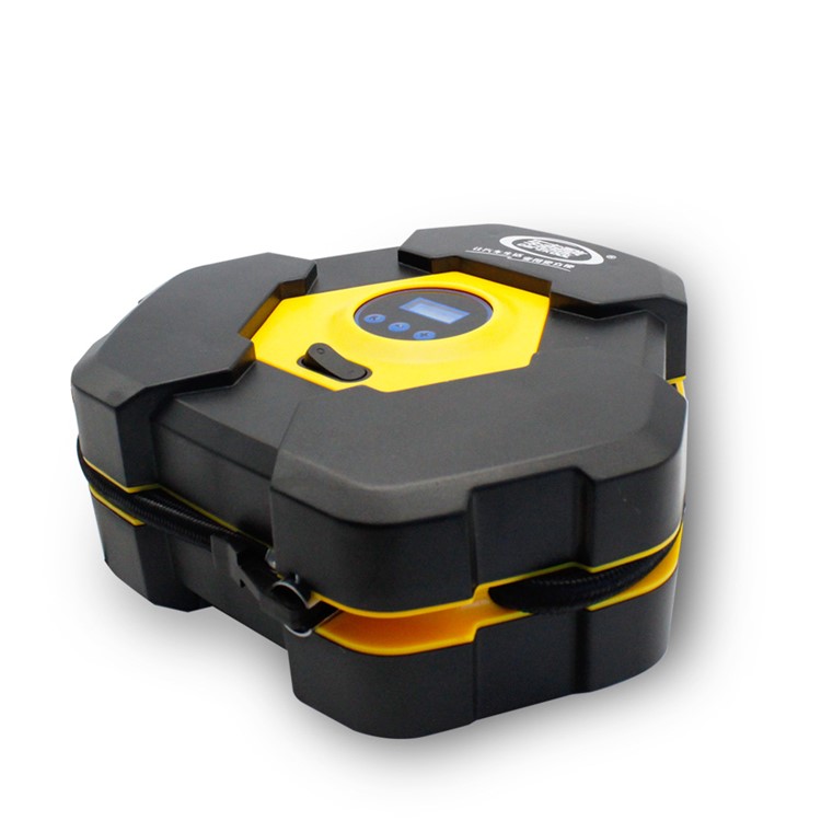 12V 100PSI Portable Air Compressor Car Tire Inflator Pump for Car 22 Digital Cylinder-2