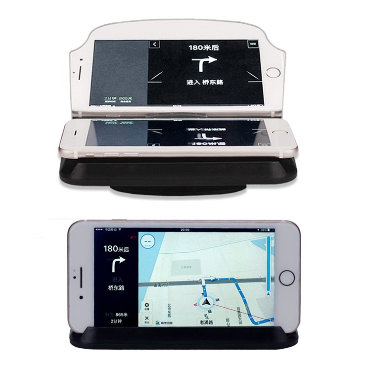 Car Head Up Display Hub Car Cell Phone GPS Navigation Image Reflector Holder Mount-1