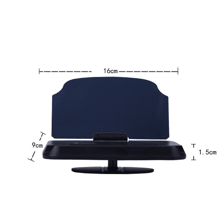 Car Head Up Display Hub Car Cell Phone GPS Navigation Image Reflector Holder Mount-6