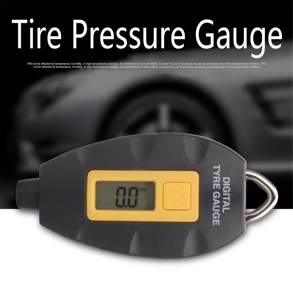 Mini Portable Digital Tire Tyre Pressure Air Gauge with LCD Display-3