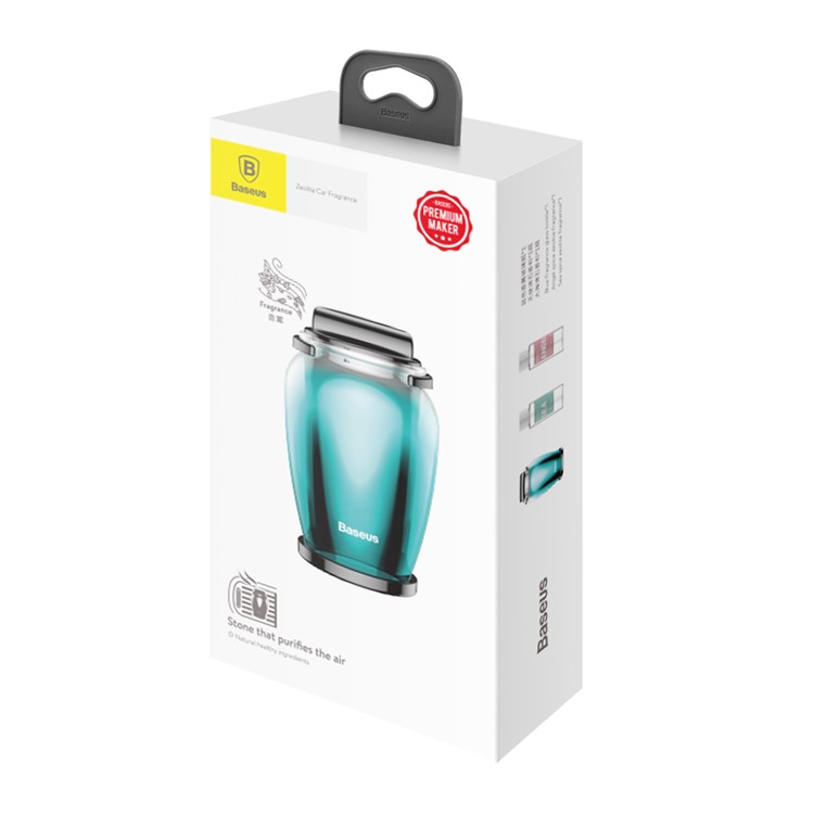 BASEUS Car Air Outlet Aromatherapy Stone Car Diffuser Car Air Fresher Kit - Blue-8