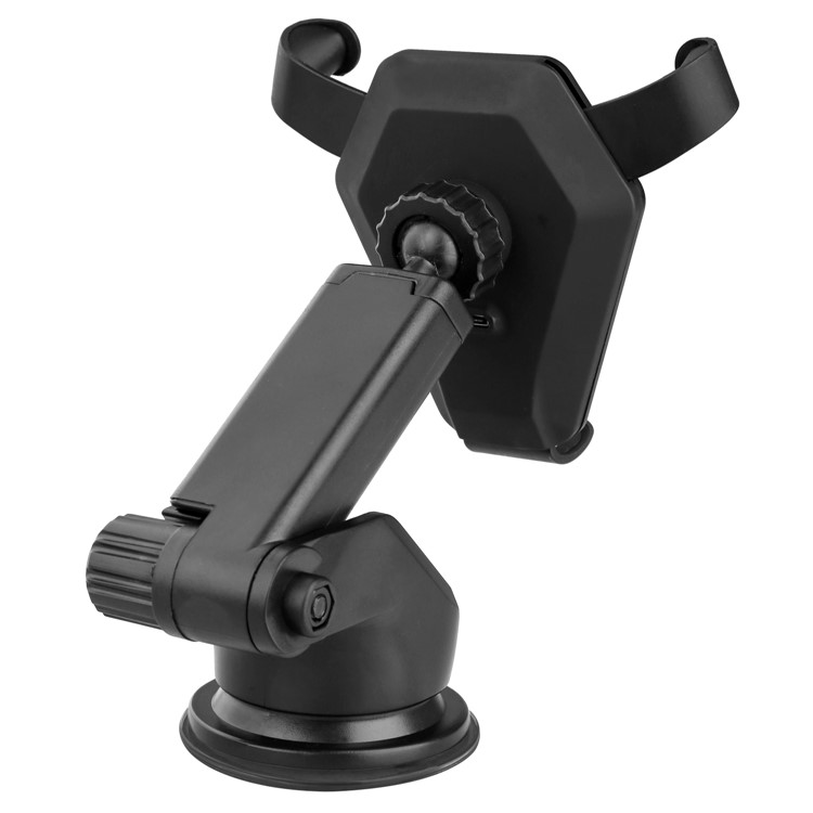 N5-3 Silicone Anti-slip Sucker Qi Wireless Charger with Car Air Vent Mount Holder for iPhone X/8/8 Plus Etc.-8
