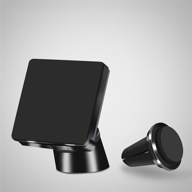 Non-magnetic Nano Car Mount Universal 360° Rotation Phone Holder Console Air Vent Mount - Black-1