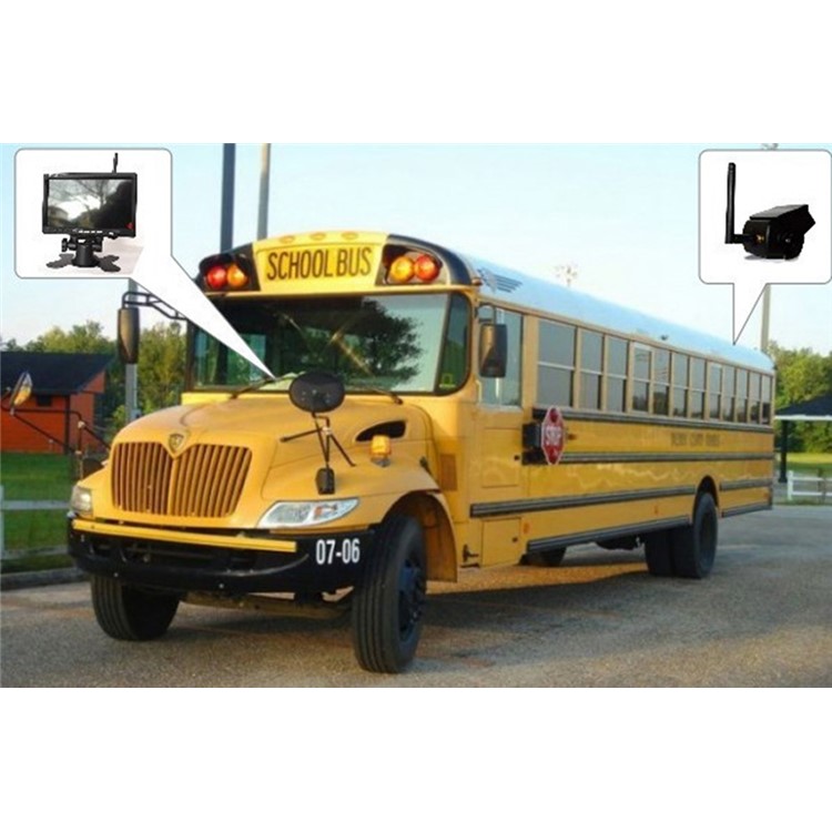 PZ607-2-W 7 Inch HD Display Wireless Backup Rear View Camera Monitor Kit for Truck, RV, Van etc.-9