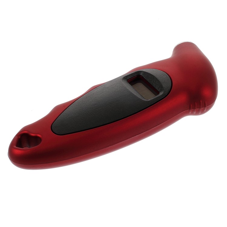 Car Motorcycle Bike Mini Tire Gauge 0-150PSI with Digital LCD Screen - Red-5