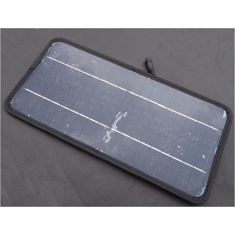12V 8.5W Portable Monocrystal Silicon Solar Cell Charger Car Boat Vehicle Battery Charger-4