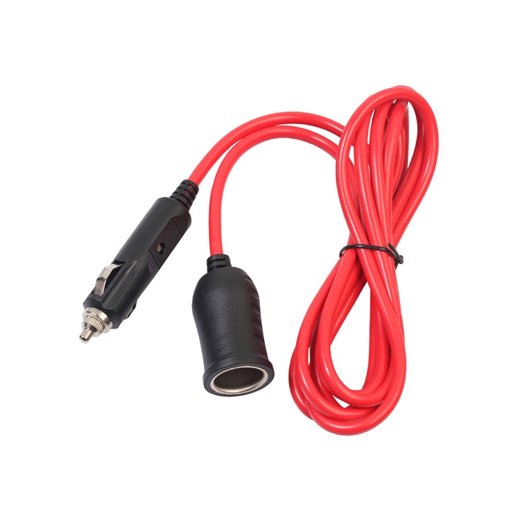 2.5m 12V/24V Car Cigarette Lighter Male to Female Charging Extension Cable-1