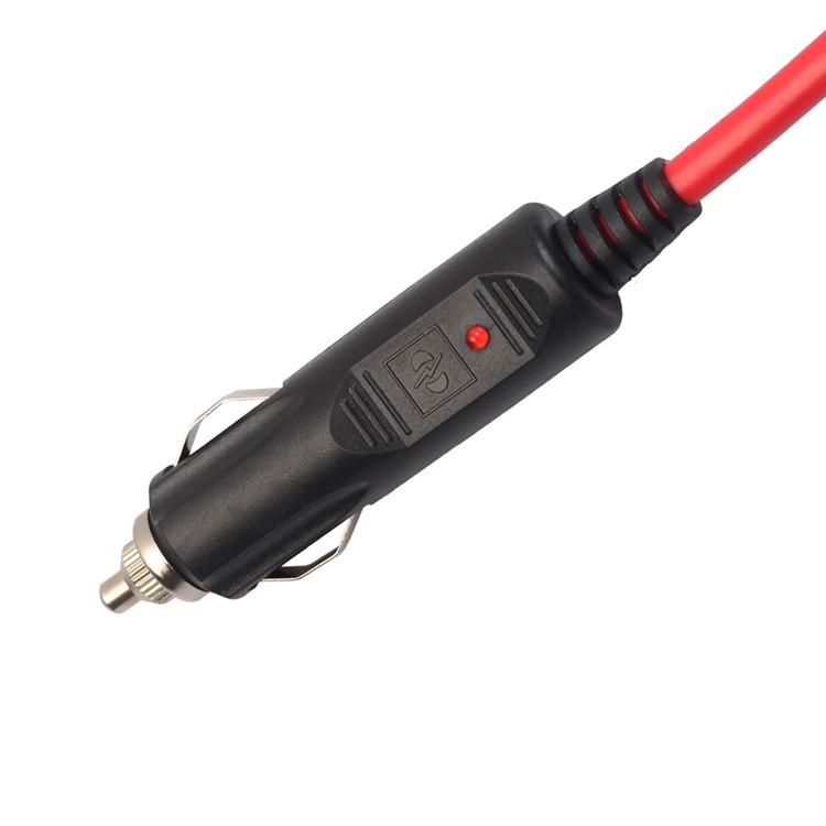 2.5m 12V/24V Car Cigarette Lighter Male to Female Charging Extension Cable-4