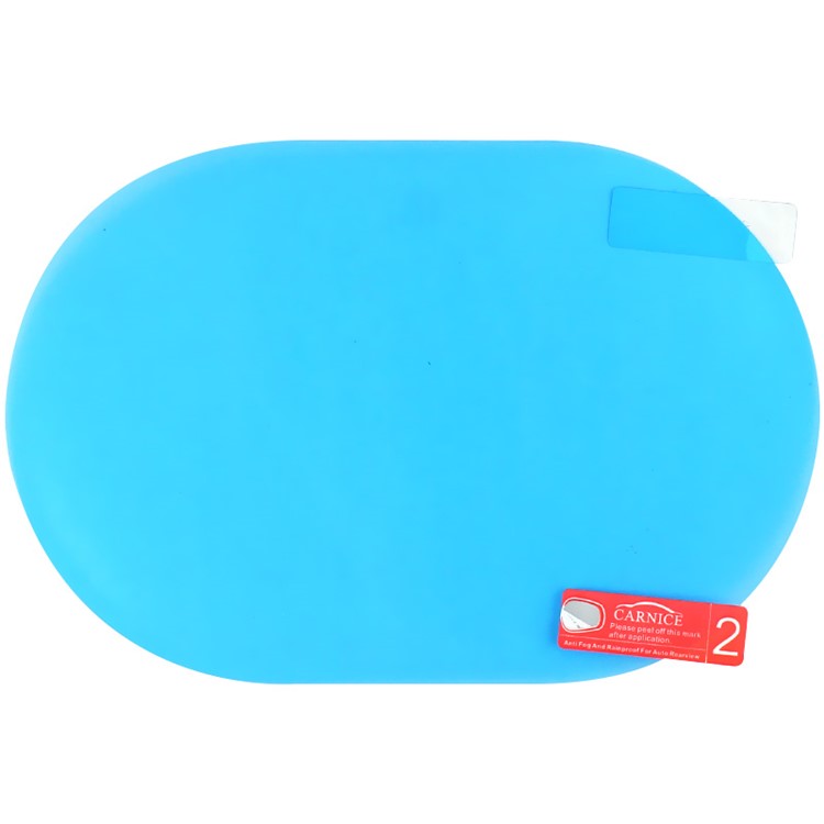 2Pcs/Set IMAK Oval Shape Car Rearview Mirror Film Anti-Fog Rainproof Anti-Glare Film - Size: 13.5 x 9.5cm-7
