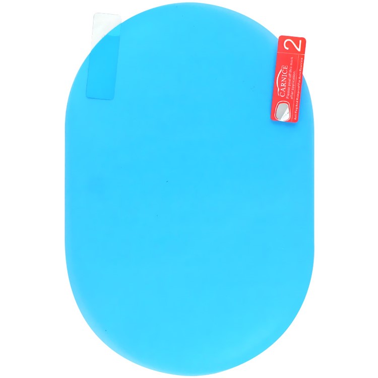 2Pcs/Set IMAK Oval Shape Car Rearview Mirror Film Anti-Fog Rainproof Anti-Glare Film - Size: 13.5 x 9.5cm-8