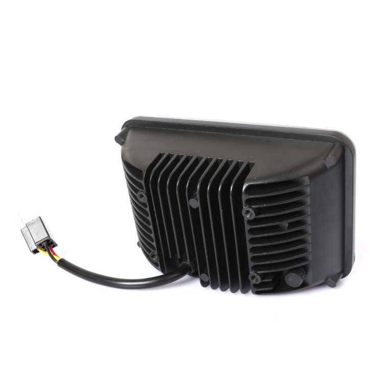 2 Teile / Satz 45 Watt 6 P 5,5-Zoll-versiegelten Strahl LED-Scheinwerferlampen 6000K Hi / Lo-Strahl Für GMC C1500 C2500 Vorort C3500 G2500-5