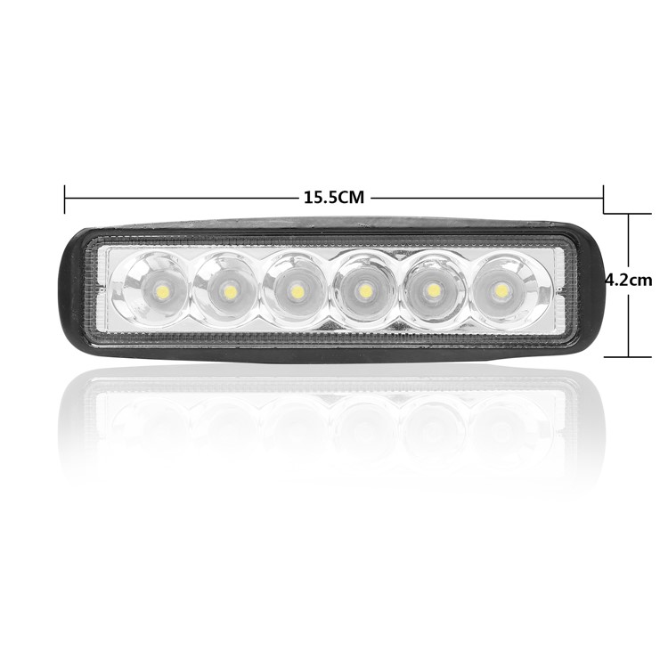18W-S-30degree Automobile Motorcycle 18W LED Work Light Bar Driving Lamp-2