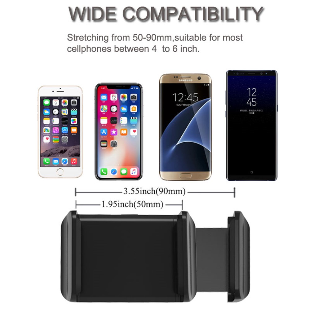 Support De Téléphone Universel De Montage De Miroir De Voiture Pour Iphone Samsung Huawei GPS Smartphones-9