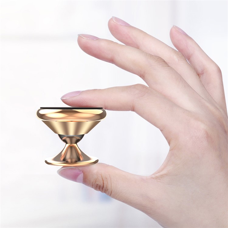 X-LEVEL Magnetic Phone Holder Car Mount for with 3M Strong Sticker iPhone Samsung, etc - Gold-7