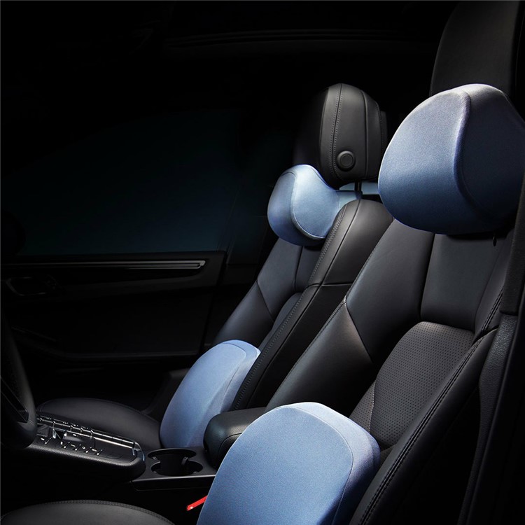 XIAOMI ROIDMI HJHY01RM Memory Foam Car Head Pillow and Waist Support Pad for Relieve Fatigue and Discomfort - Dark Grey-5
