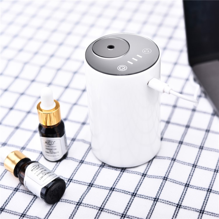 ICARER Home Office Car Humidifier Air Purifier Essential Oil Diffuser - White-1