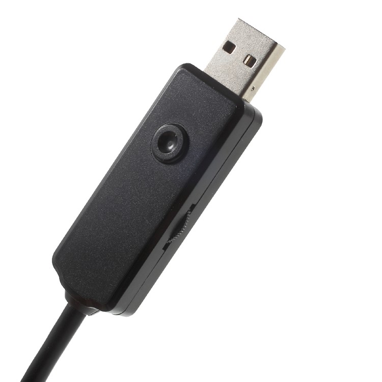 10m Cabeça de Cobre 4 LED Câmera de Vídeo de Inspeção de Endoscópio à Prova D'água USB