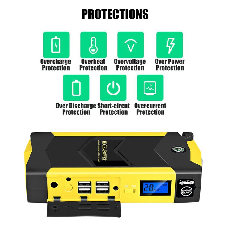 Wholesale JXIANG JX19 HighPower Automobile Emergency Mobile Power