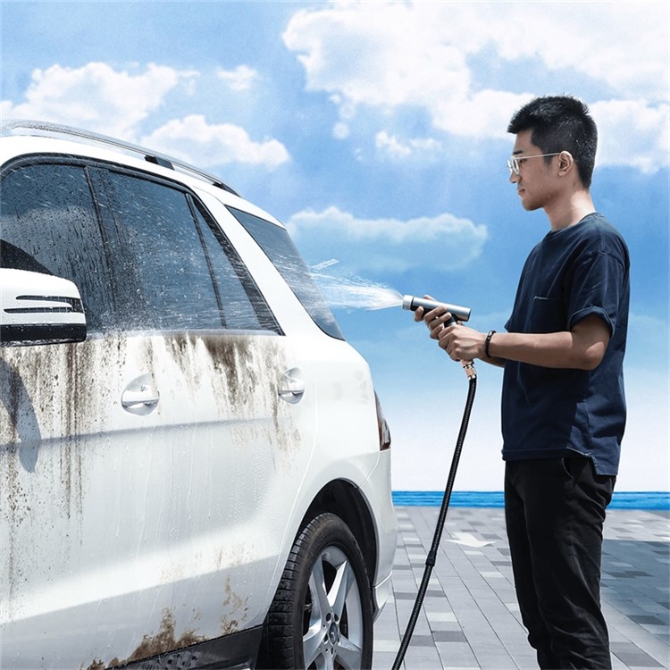 Wholesale Baseus Simple Life Car Wash Spray Nozzle With Magic Telescopic Water Pipe 15m Water Injection Black From China Tvc Mall Com