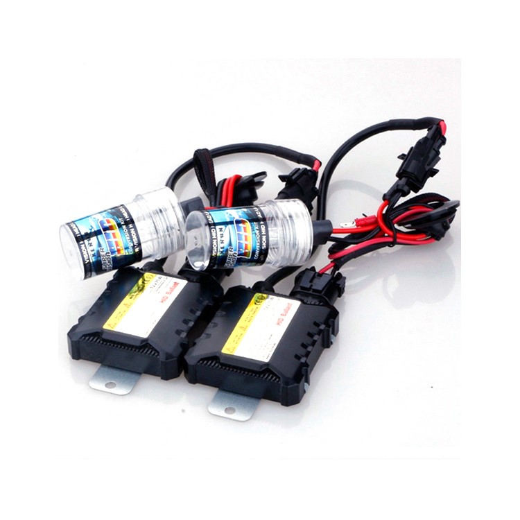 55W 6000K HID Xenon Headlight Conversion Kit Bulbs - 9005/HB3/H10-6