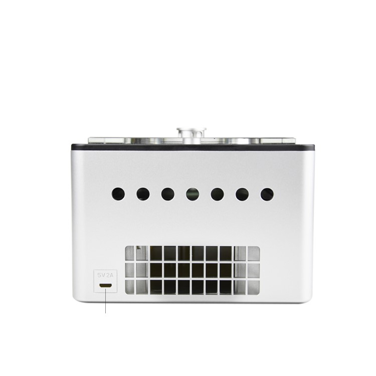 BOGOWINS Ashtray Air Purifier Battery Operated for Car Home Office - Silver / Dragons-4