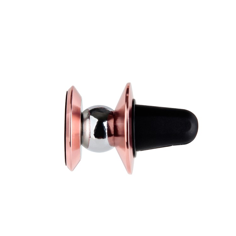 BEAUTY-CAR Universal Magnetic Car Air Vent Mount Phone Holder for iPhone 7 / 7 Plus Etc. - Rose Gold / Black-6