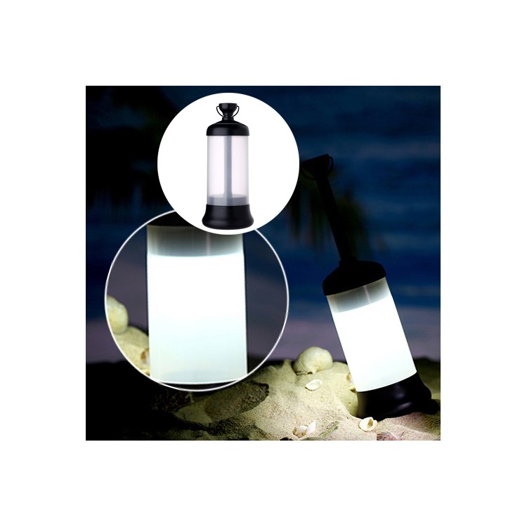 LX-001 Portable Outdoor LED Camping Lantern Light Vehicle-mounted Travel Light - Black-1
