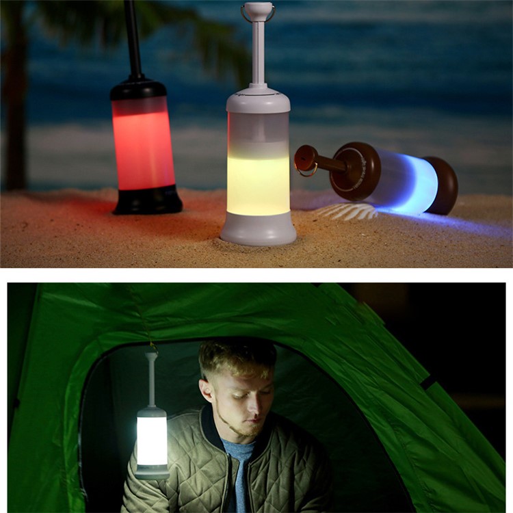 LX-001 Portable Outdoor LED Camping Lantern Light Vehicle-mounted Travel Light - Black-6