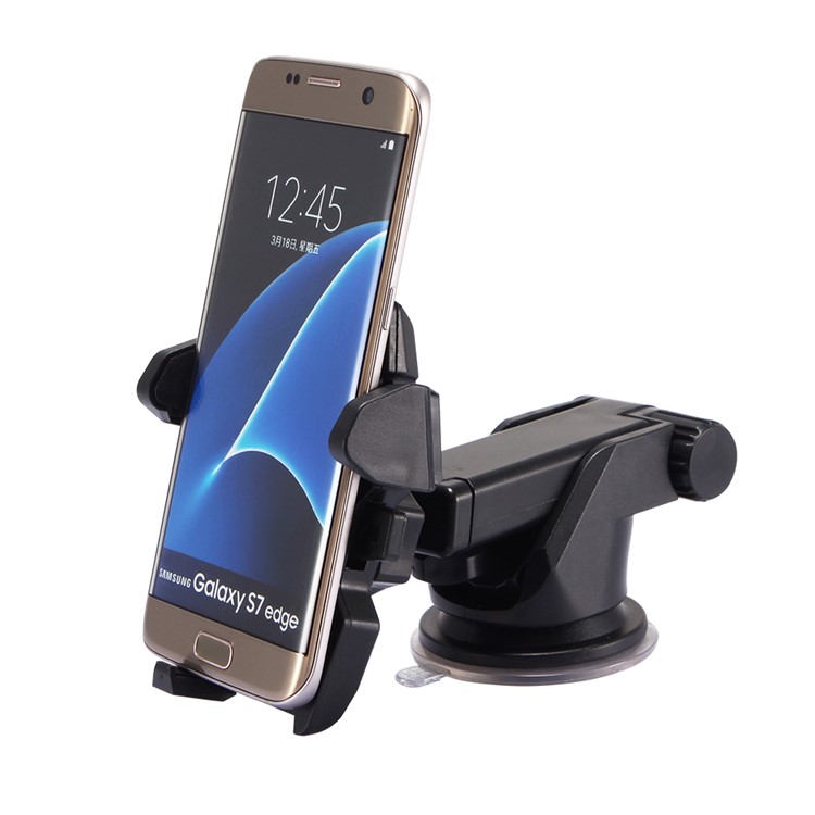 Suction Cup Car Windshield Mount Holder with Telescopic Arm for iPhone 7 Plus, Width: 55-85mm-11