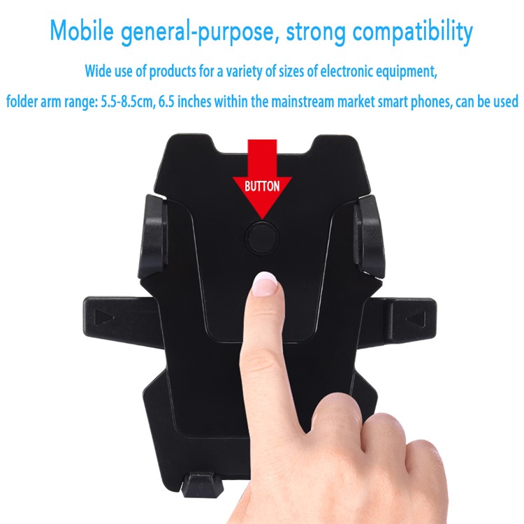 Suction Cup Car Windshield Mount Holder with Telescopic Arm for iPhone 7 Plus, Width: 55-85mm-6