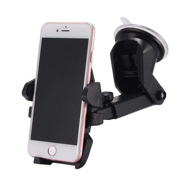 Suction Cup Car Windshield Mount Holder with Telescopic Arm for iPhone 7 Plus, Width: 55-85mm-8
