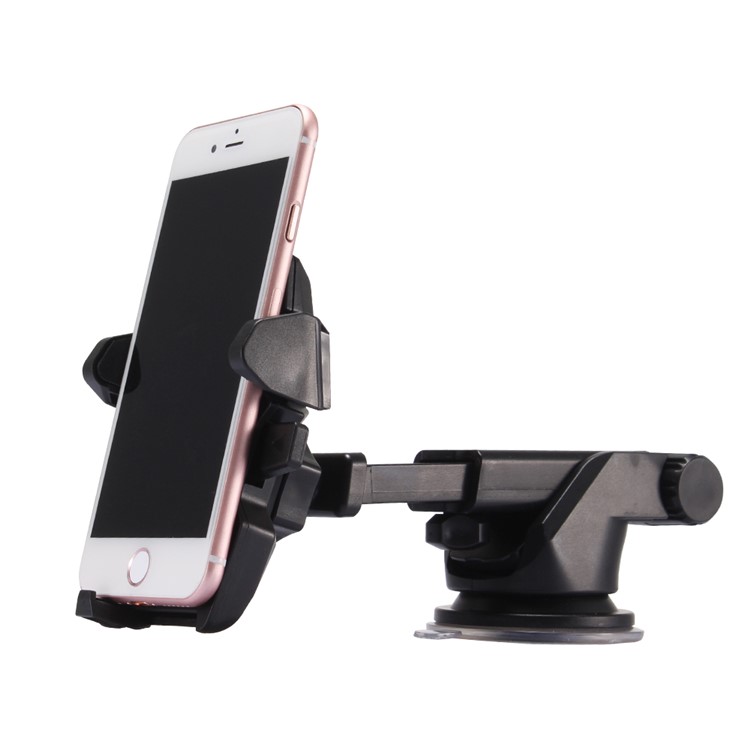 Suction Cup Car Windshield Mount Holder with Telescopic Arm for iPhone 7 Plus, Width: 55-85mm-9