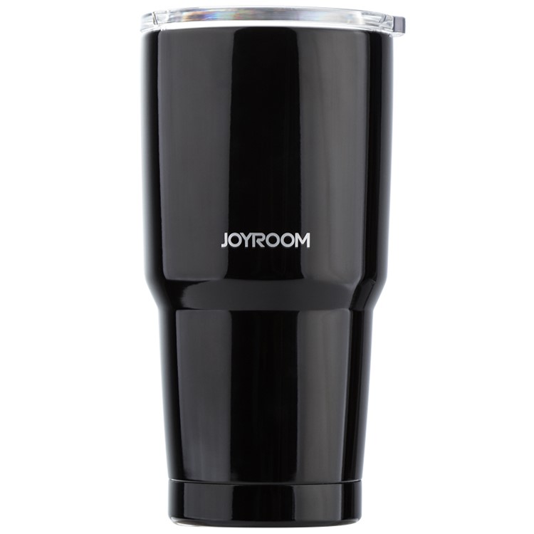 JOYROOM CY156 650ML Double Wall Vacuum Insulated Tumbler Car Cup Water Coffee Mug - Black-2