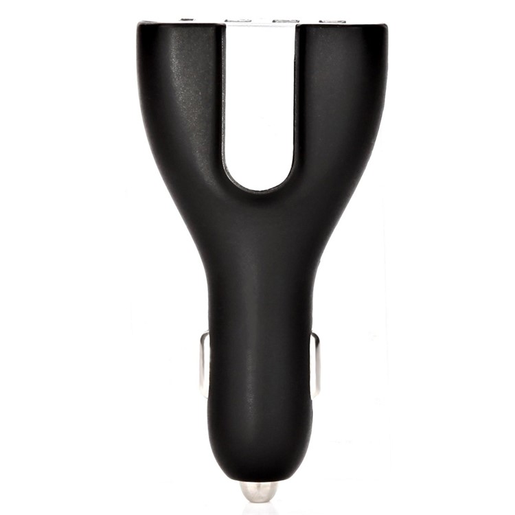 QC 3.0 Quick Charge 3-USB + Type-C port Car Charger for Phones and Tablets - White-2
