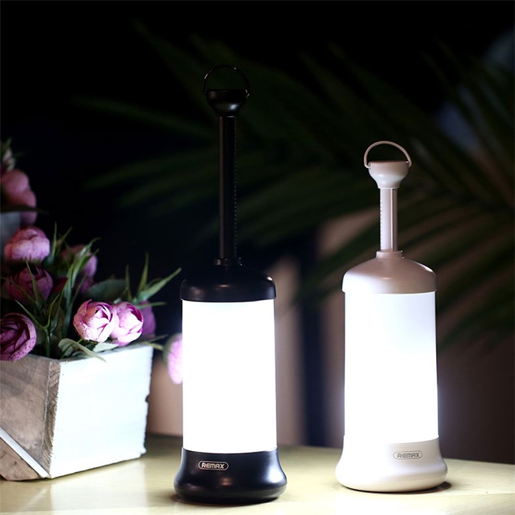 REMAX Portable Touch Induction Outdoor Travelling LED Lamp Light - Black-10