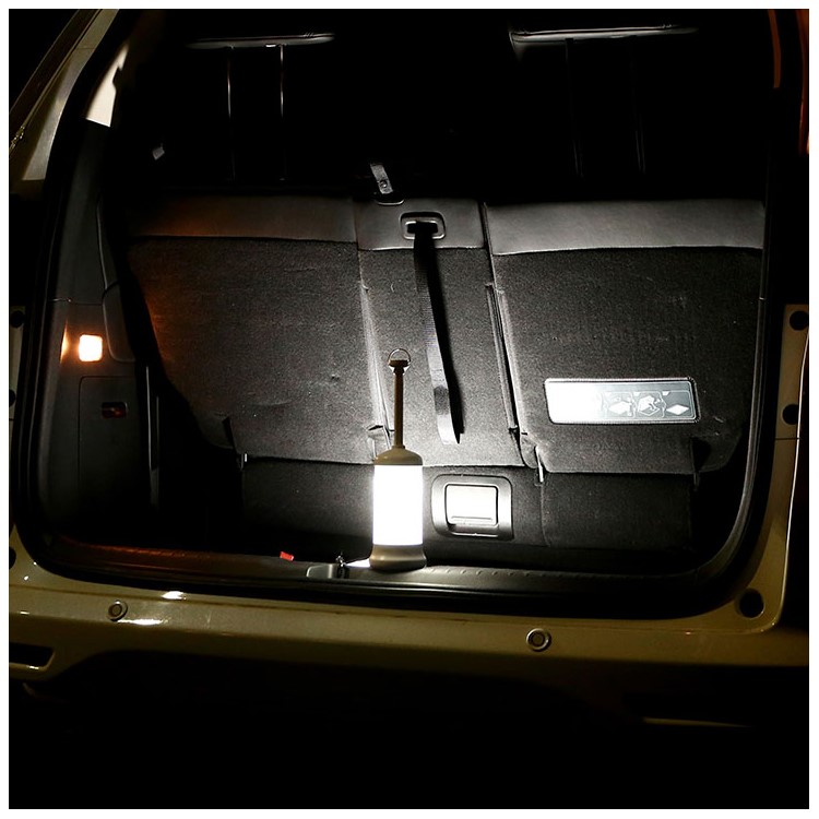 REMAX Portable Touch Induction Outdoor Travelling LED Lamp Light - Black-3