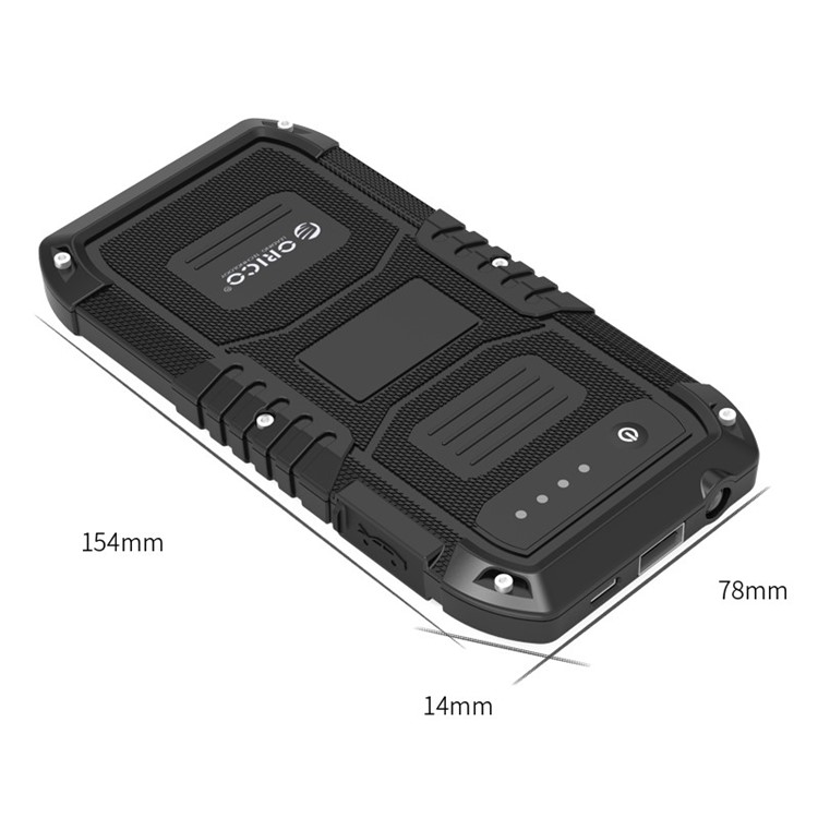 ORICO CS1-BK 4000mAh Portable Car Jump Starter Multi-function Booster Power Bank - Black-10