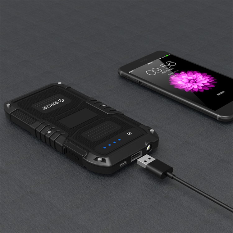 ORICO CS1-BK 4000mAh Portable Car Jump Starter Multi-function Booster Power Bank - Black-7