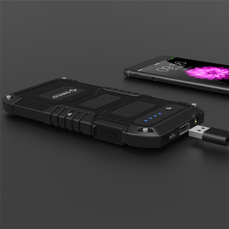 ORICO CS1-BK 4000mAh Portable Car Jump Starter Multi-function Booster Power Bank - Black-9