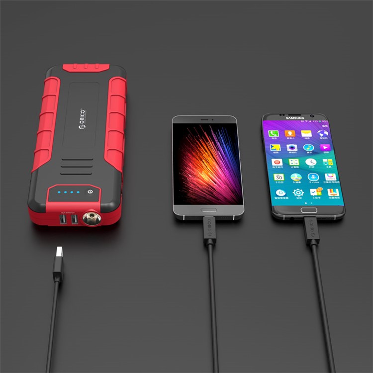 ORICO CS3-BK 18000mAh Portable Car Jump Starter Multi-function Booster Power Bank - Black-8