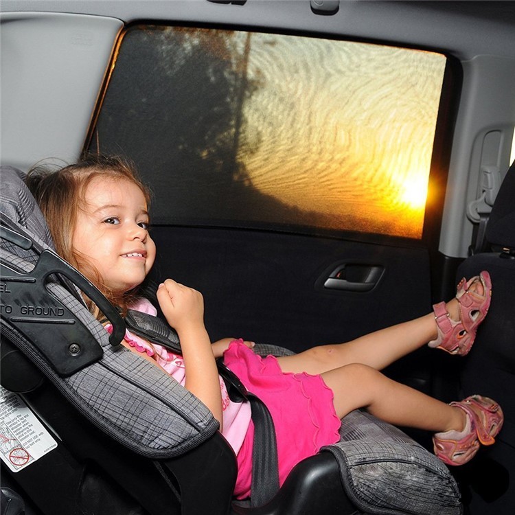 Anti-mosquito Car Window Shade Safety Sun Shades for Side Window, Size: M-1