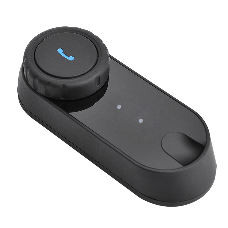 T-COMVB 800m Helmet Bluetooth Intercom Headset Waterproof Motorcycle Interphone - Black / EU Plug-1