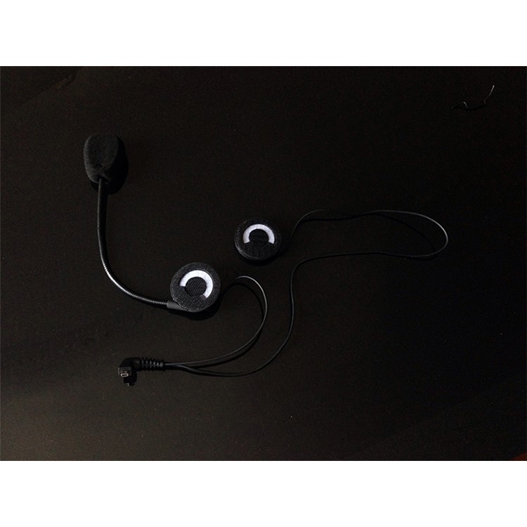 T-COMVB 800m Helmet Bluetooth Intercom Headset Waterproof Motorcycle Interphone - Black / EU Plug-5