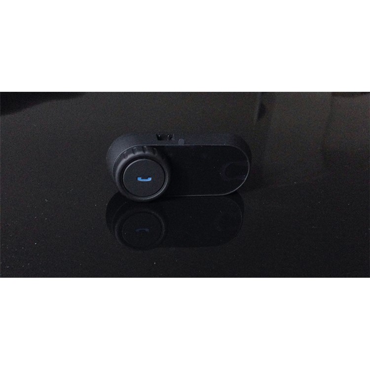 T-COMVB 800m Helmet Bluetooth Intercom Headset Waterproof Motorcycle Interphone - Black / EU Plug-8