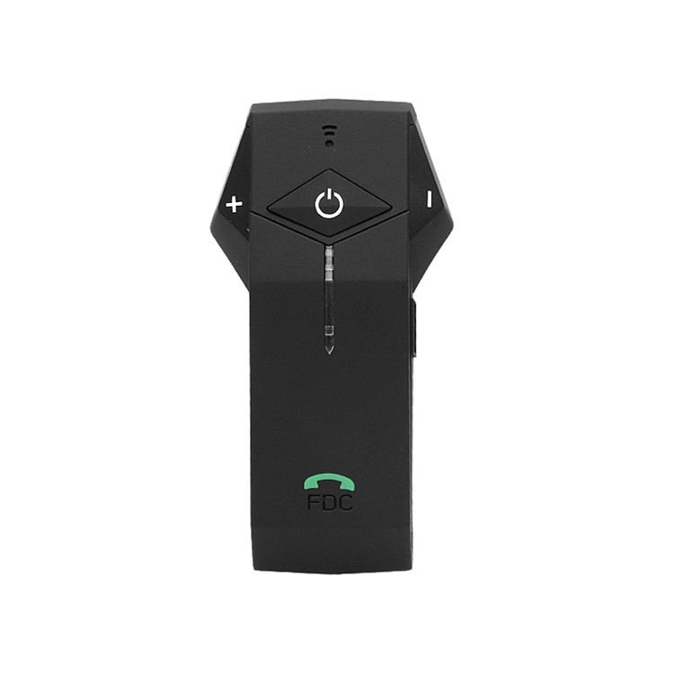 FDC 1000m Motorcycle Motorbike Helmet Bluetooth Intercom Headset Support NFC Tech - Black-11