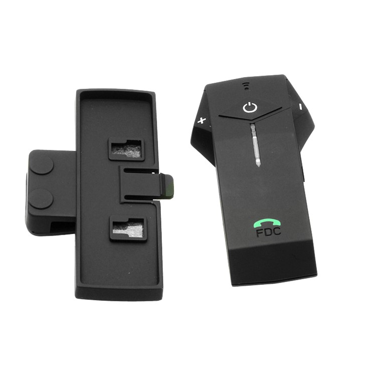 FDC 1000m Motorcycle Motorbike Helmet Bluetooth Intercom Headset Support NFC Tech - Black-16