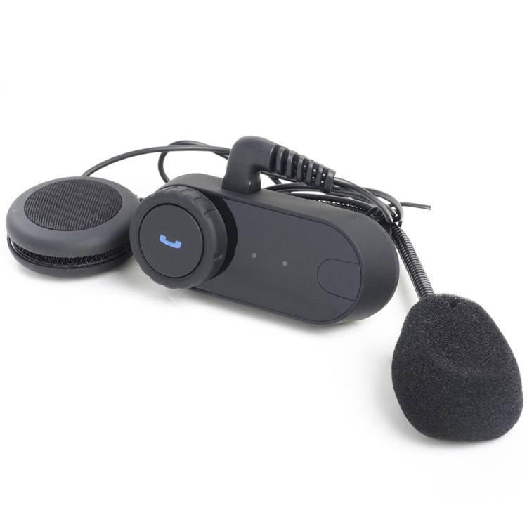 T-COMVB 800m Motorcycle/Ski Helmet Bluetooth Headphone Wireless Earphone Intercom Kit - Black-16
